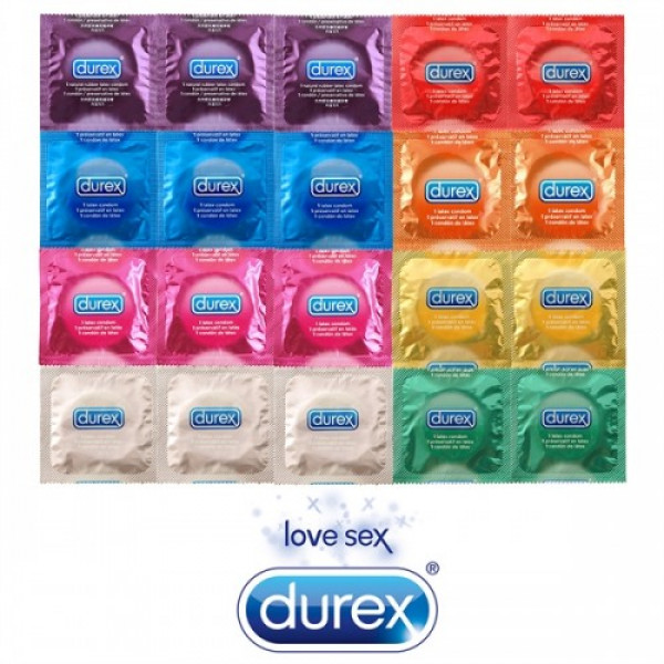 Durex do každého počasia - balíček 20ks Durex kondómov 
